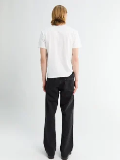 Loose Jeans i Washed Black