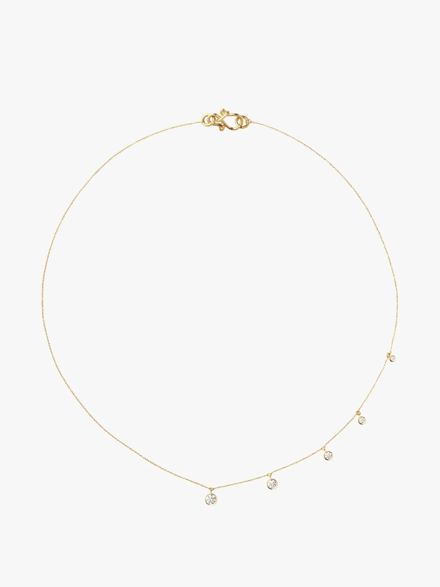 Lou Ensemble Diamant Halskæde