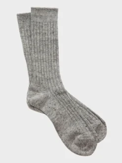 LW-C Socks i Grå Melange