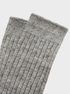 LW-C Socks i Grå Melange