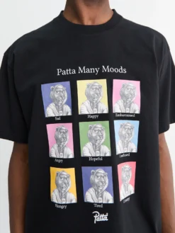Many Mood T-Shirt i Sort