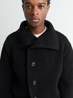 Marino Cardigan i Sort