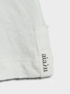 Messhu Tank Top i Pure Ecru