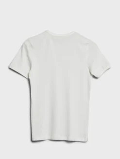 Messhu T-Shirt i Pure Ecru