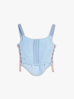 Miaou Corset i Klar Blå