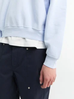 Mini Crewneck i Lyseblå