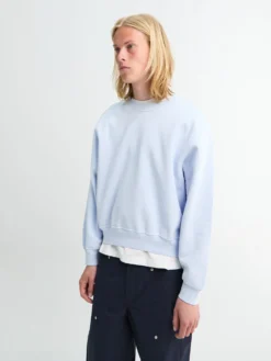 Mini Crewneck i Lyseblå