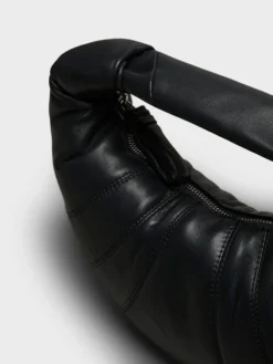 Mini Fortune Croissant Bag i Granit Blå