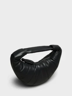 Mini Fortune Croissant Bag i Granit Blå