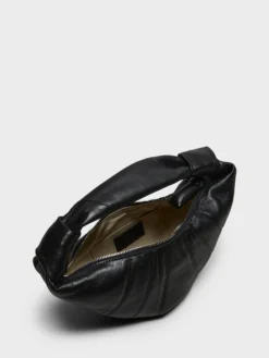 Mini Fortune Croissant Taske i Sort