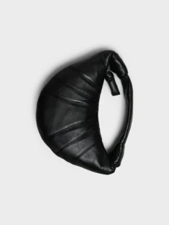 Mini Fortune Croissant Taske i Sort