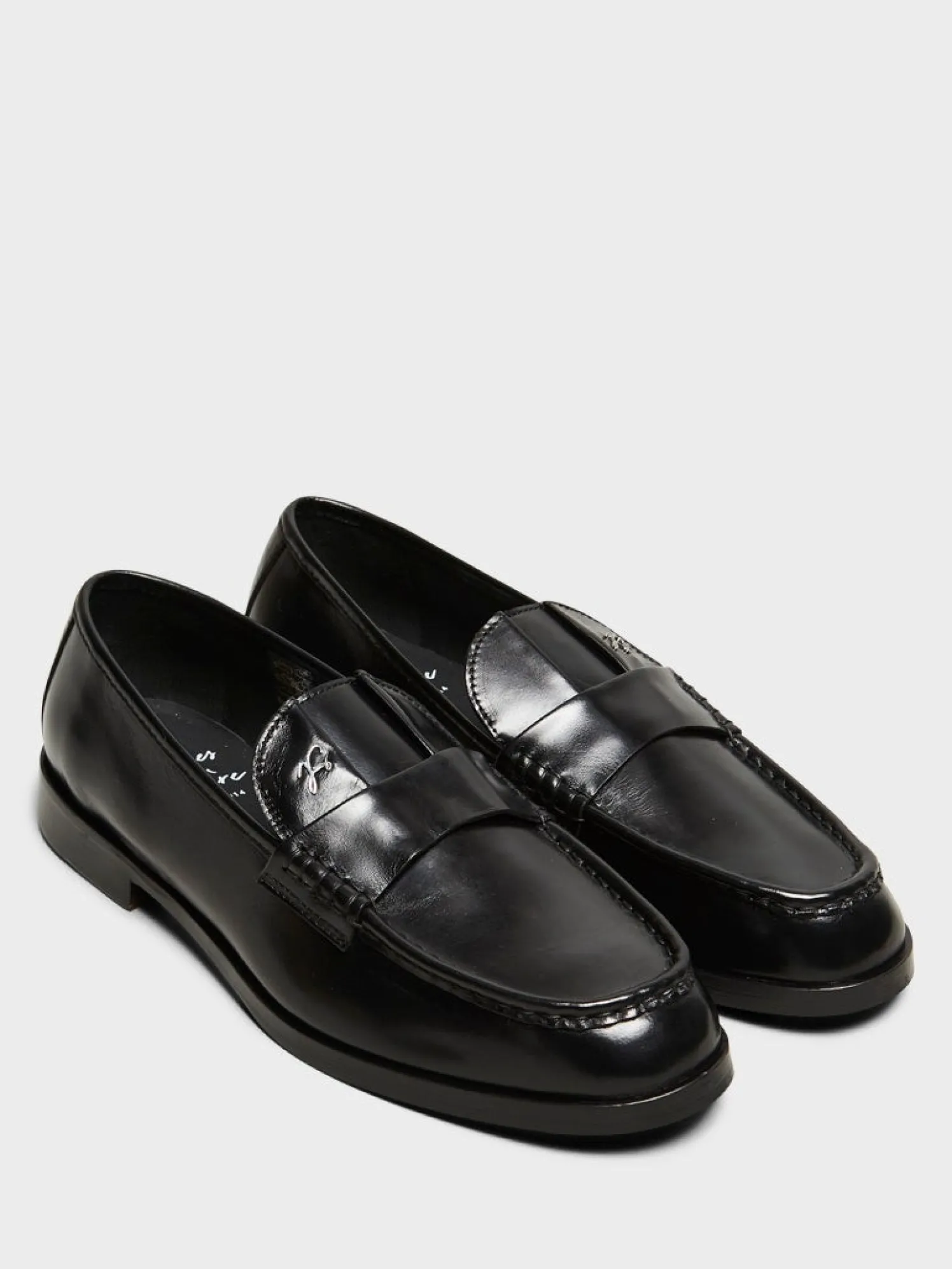 Moliere Shoes i Black Polished