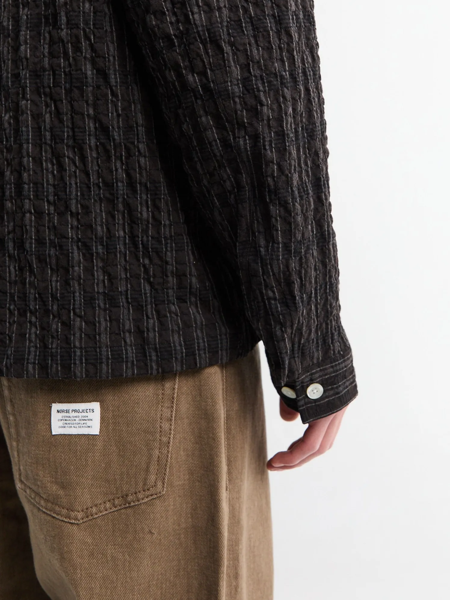Mols Hunting Check Shirt i Dilicioso Brown