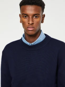 Moon Merino Strik i Navy