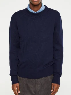 Moon Merino Strik i Navy