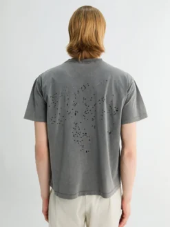 MothTech T-shirt i Falmet Sort