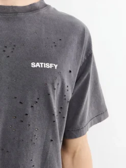 MothTech T-shirt i patineret sort