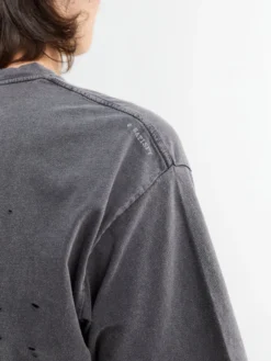 MothTech T-shirt i patineret sort