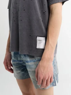 MothTech T-shirt i patineret sort