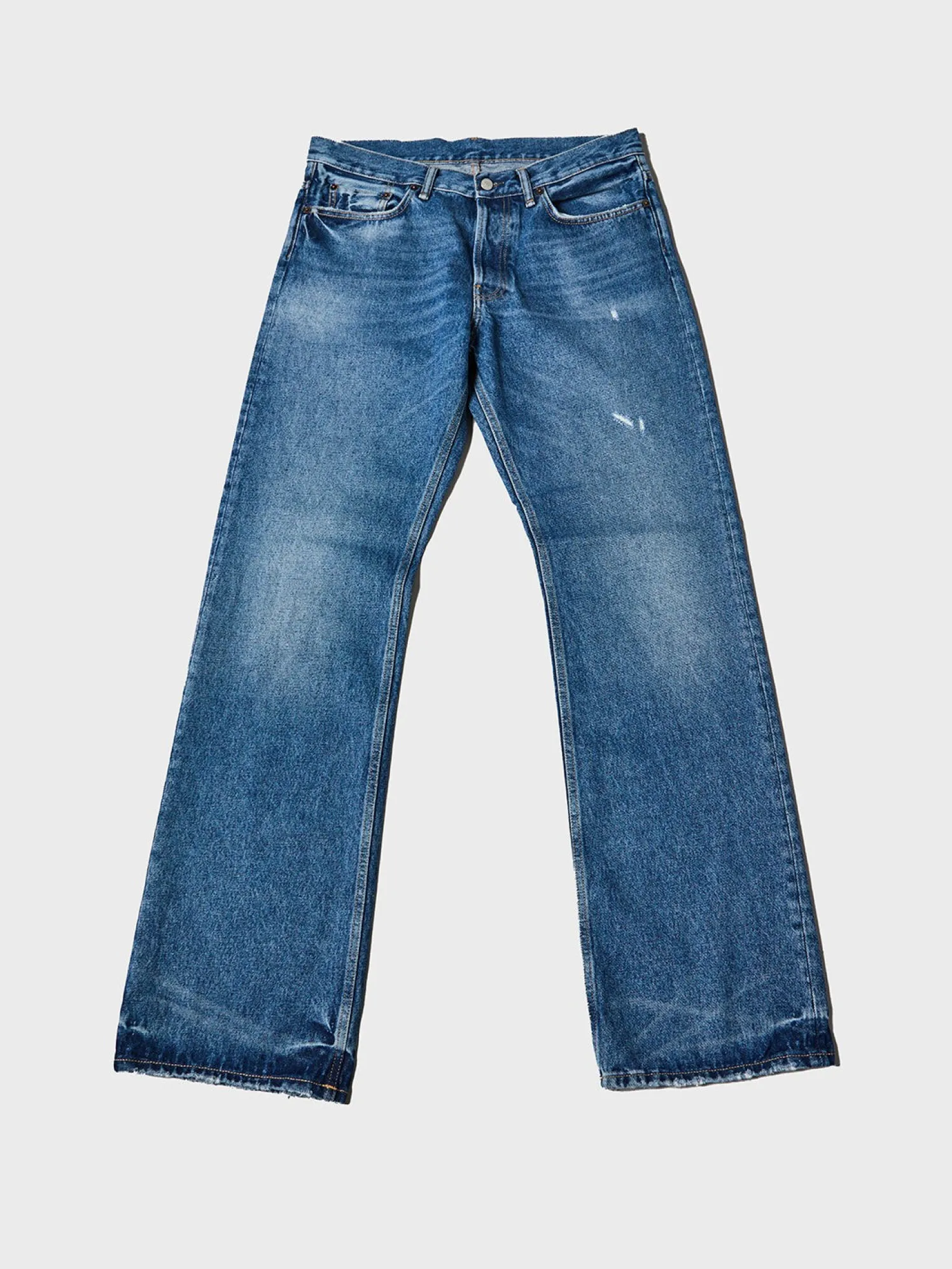 2010M Regular Fit Jeans i Mid Blue