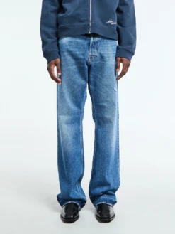 2010M Regular Fit Jeans i Mid Blue
