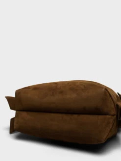 Musubi Midi Taske Ruskind i Cognac Brun