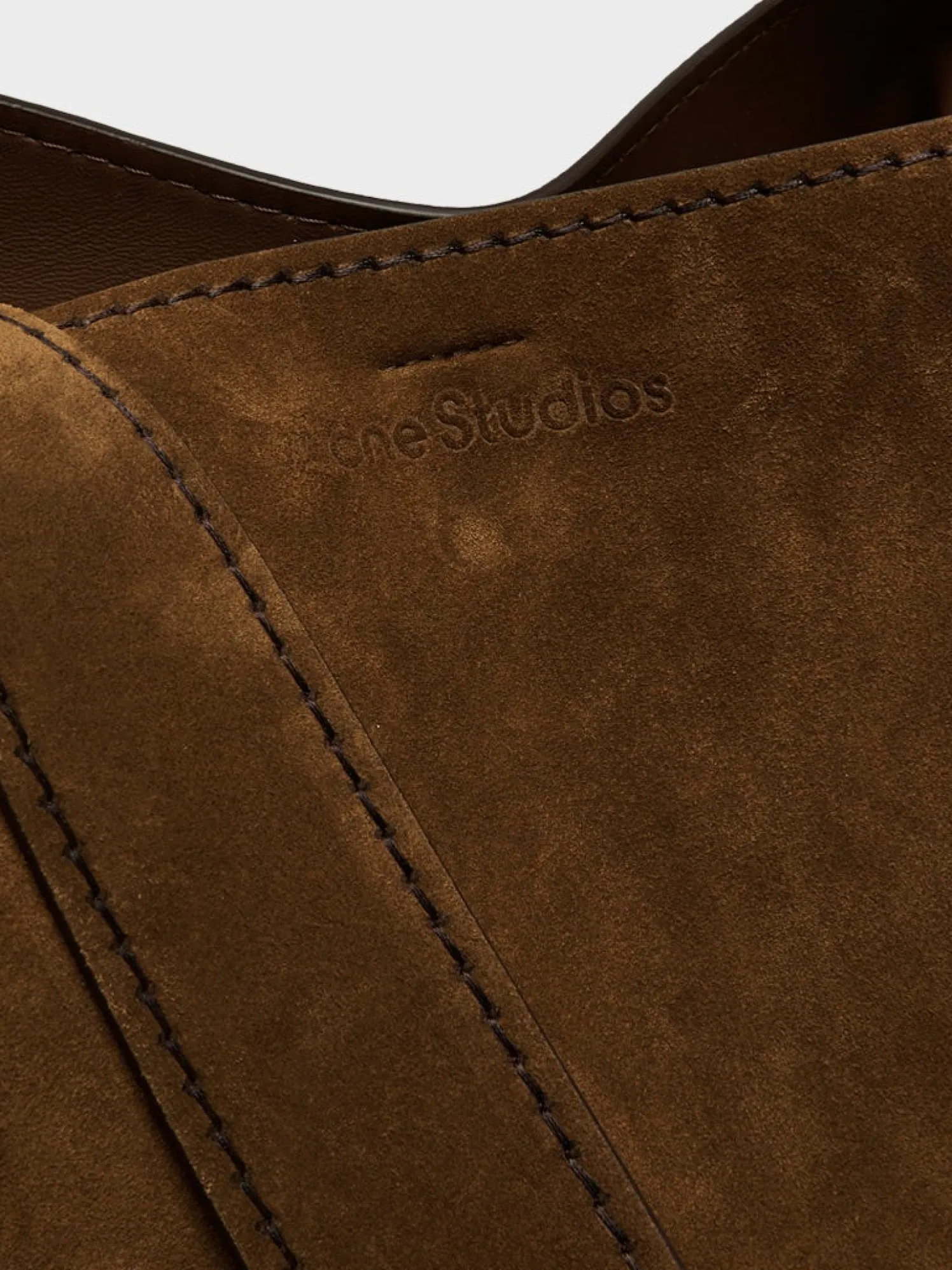 Musubi Midi Taske Ruskind i Cognac Brun