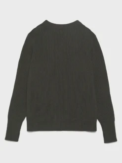 Navy Crewneck i Hunting Green