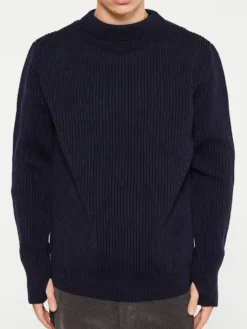 Navy Crewneck i Navy