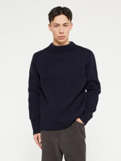 Navy Crewneck i Navy