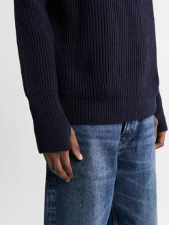 Navy Rullekrave i Navy