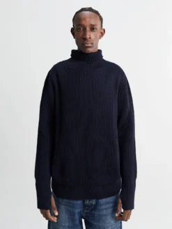 Navy Rullekrave i Navy