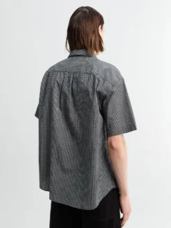 New Input Shirt Black Experienced Check