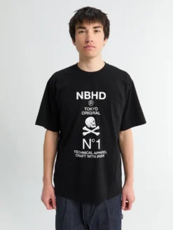 NH. Tee SS-8 i Sort