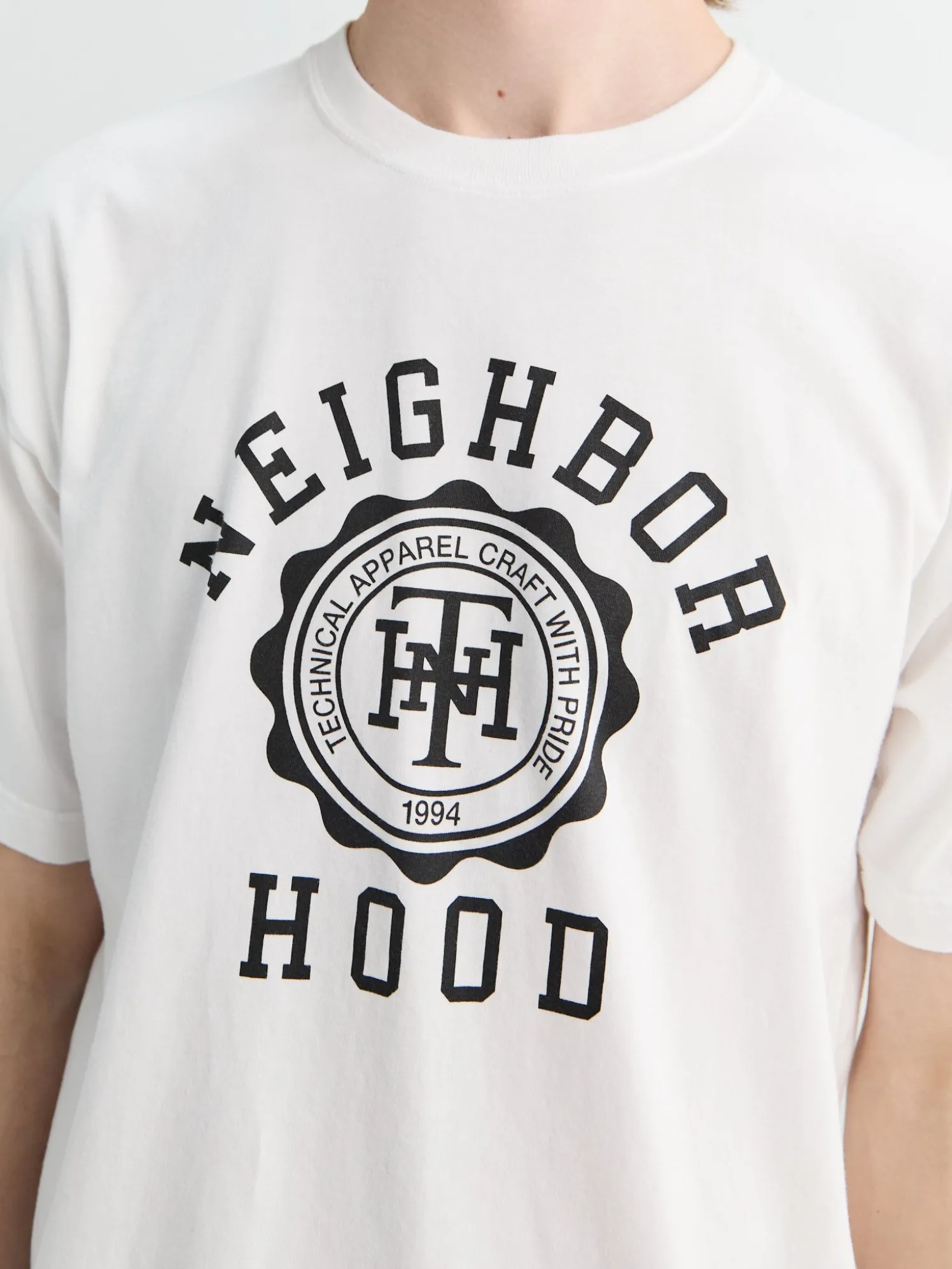 NH. T-shirt SS-4 i Hvid