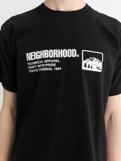 NH. T-shirt SS-10 i Sort