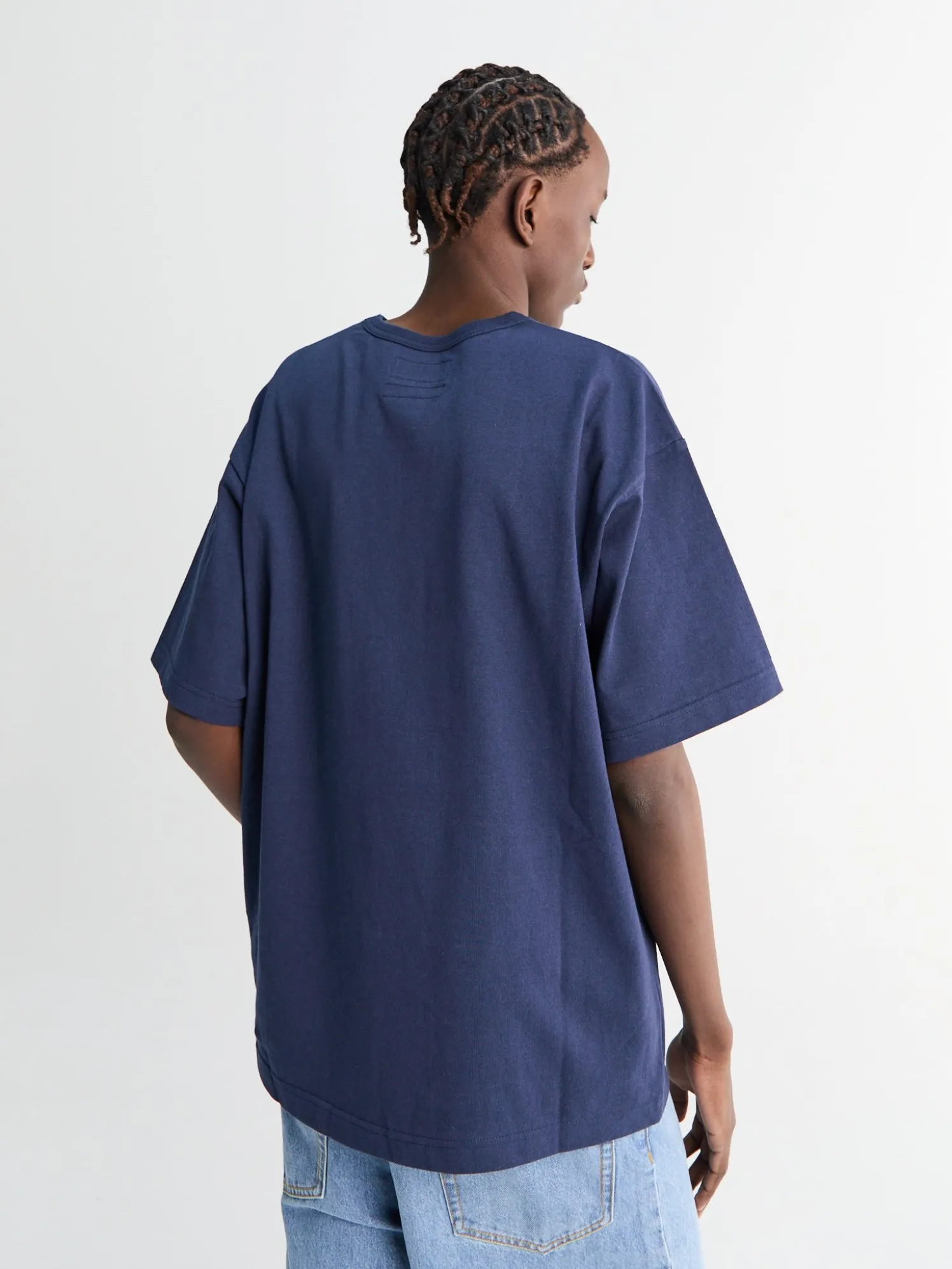 NH x Eddie Bauer Classic Crewneck i Navy