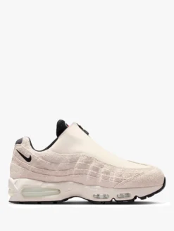 Nike Air Max 95 Big Bubble i Phantom, Sort, Light Crimson og Smoke Grey