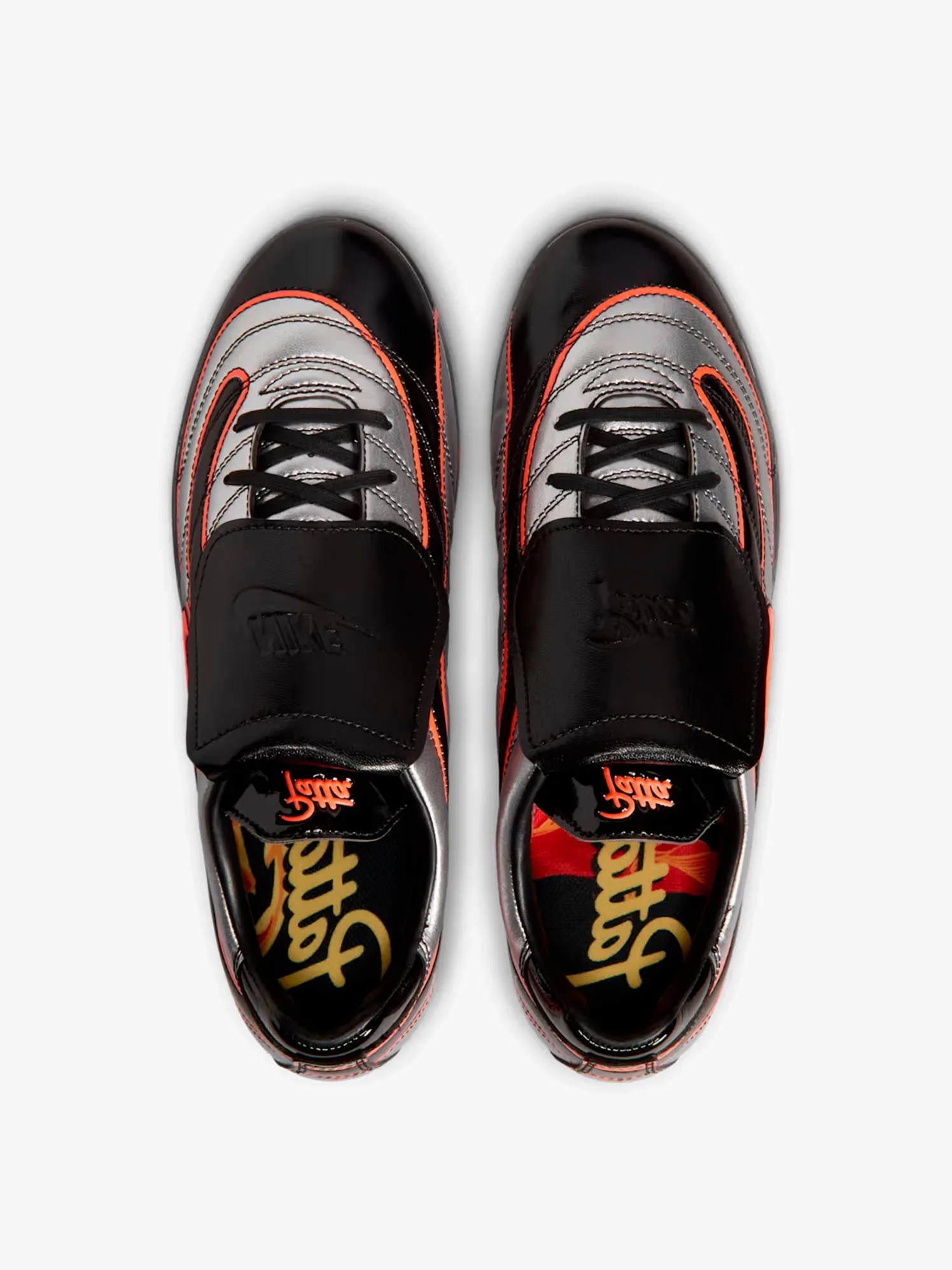 Nike Cryoshot Mercurial Vapor R9 x Netherlands x Patta i Metallic Silver, Hyper Crimson og Sort