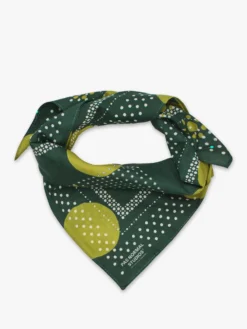 Off-Race Bandana in Moss Green