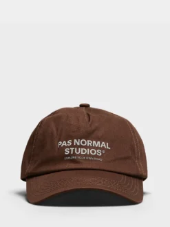 Off-Race Cotton Cap i Lysebrun