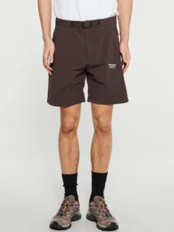 Off-Race Shorts i Lys Brun