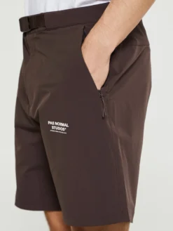 Off-Race Shorts i Lys Brun