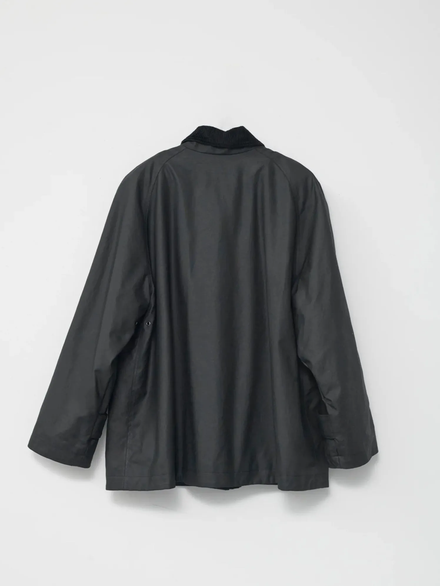 Oilskin Jacket i Sort