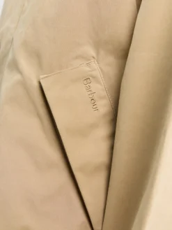Oversized Transporter Casual Jacket i Stone