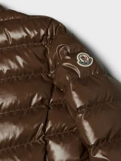 Papillon Short Down Jacket i Brun