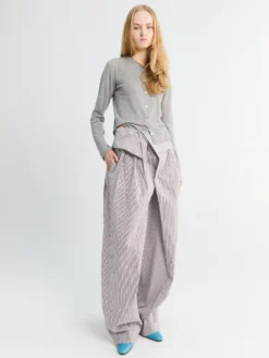 Parong Wide Pants i Brun