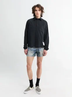 PeaceShell River Shirt i Sort