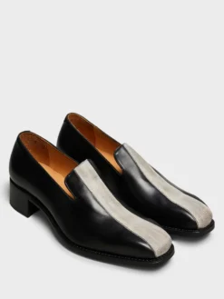 Pedestrian Loafers i Sort og Hvid