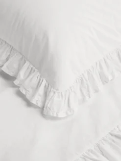 Percale, Broderie Anglaise, Pudebetræk i Broken White/Elodie